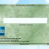 Editable American Express Green Credit Card PSD Template
