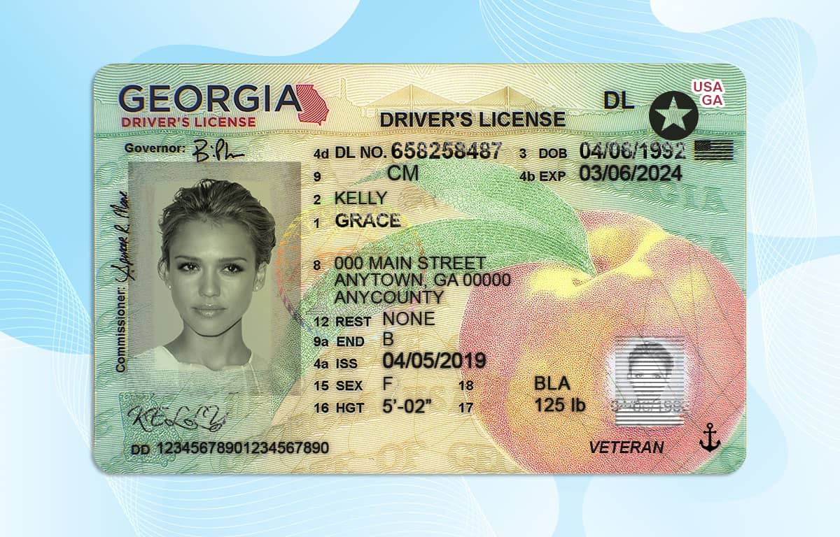 Drivers License Template (V2) PSD File